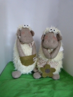 Schaap staand medium