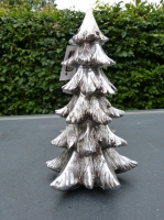 Kerstboom zilver