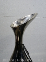 Colmore Flower vase aluminium ruw medium