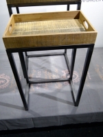 BOB Butler table wood/metal set