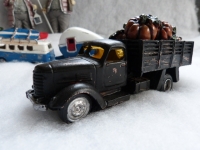 Vrachtwagen bruin met led