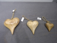 Decoratief houten hart large