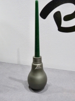 BOB Bulb vase candle holder tin finish