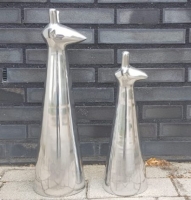 BOB aluminium vaas 'giraffe' medium