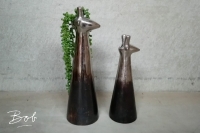 BOB aluminium raw vaas 'giraffe' large