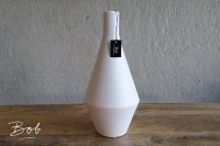 BOB keramiek honey bottle vase white sandy