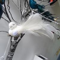 Colmore Bird glitter white