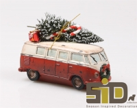 Bus met kerstboom