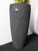 BOB Polyresin rustic high vase S