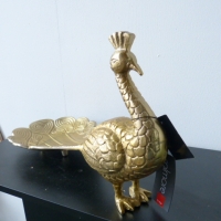 Colmore plate peacock bronze