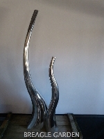 BOB aluminium vaas 'Snake' 125 cm
