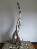 BOB aluminium vaas 'Snake' 125 cm