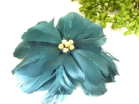 Colmore flower night blue clip