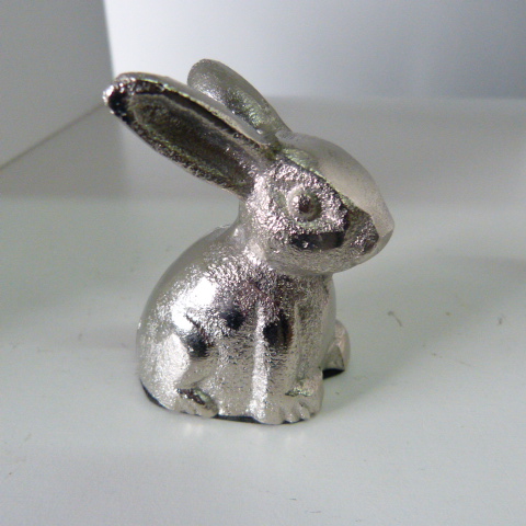 Colmore Decoratieve Rabbit  raw alu/ni 3853S