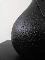 BOB iron Drop vase mud black B