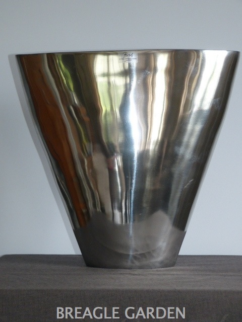 BOB aluminium vaas 'Ovaal' 35 cm