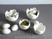 BOB keramiek schaal 'Happy Easter Egg' white large